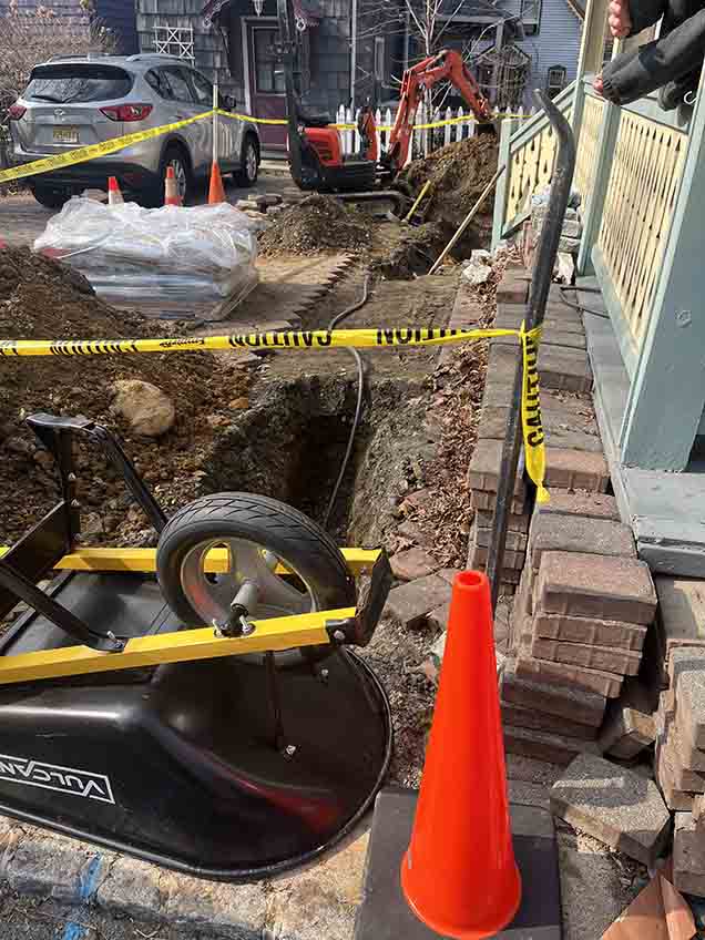 Ongoing Excavation